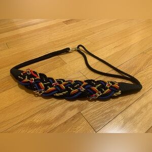Colorful Braided Rope Belt